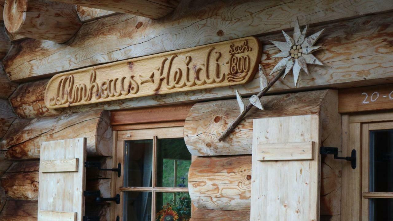 Almhaus Heidi Nockberge Villa Patergassen Bagian luar foto